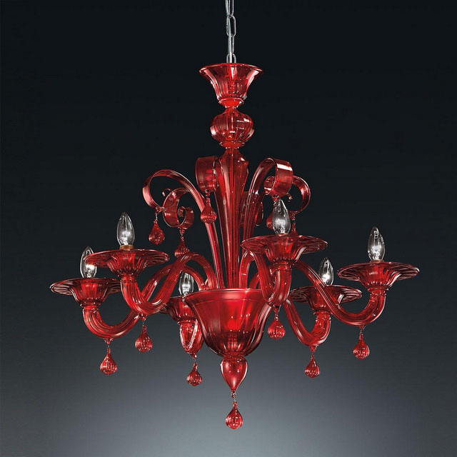 Stige Murano glass chandelier