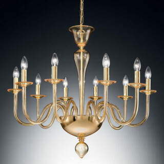 Melania Murano glass chandelier