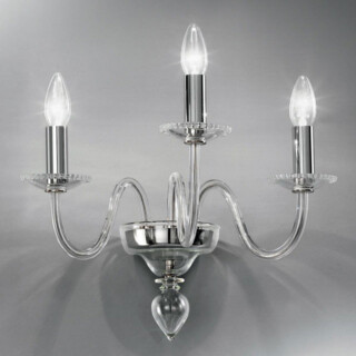 Melania Murano glass sconce