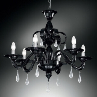 Olivia Murano glass chandelier