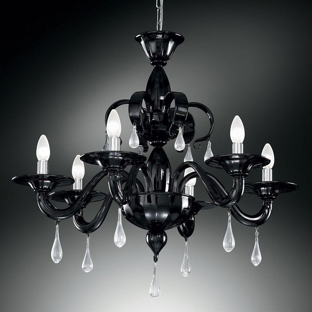 Olivia Murano glass chandelier