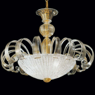 Ipparchia Murano glass chandelier
