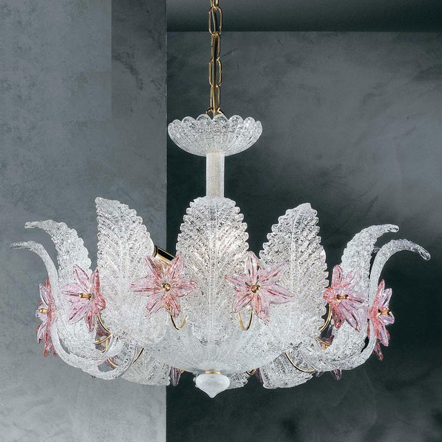 Fiordaliso Murano glass chandelier