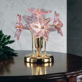 Fiordaliso Murano glass table lamp