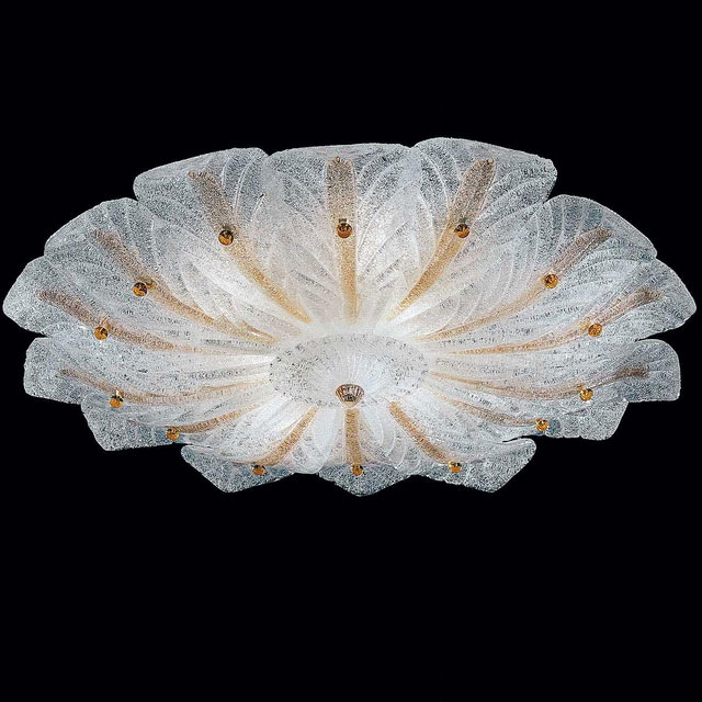 Lorne Murano glass ceiling light