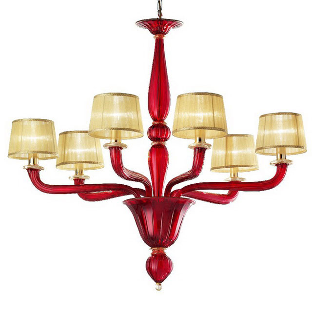 Tiziano Murano glass chandelier
