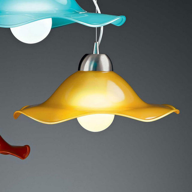 Mariluna Murano glass pendant light