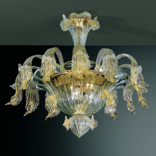 Vivaldi Murano glass ceiling light