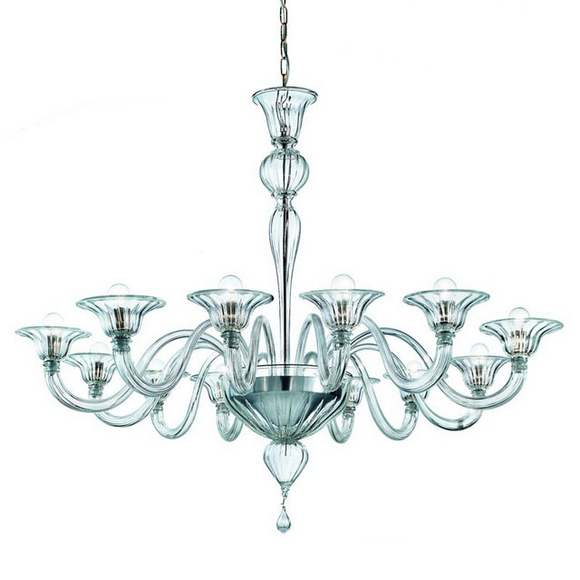 Doge large Murano glass chandelier