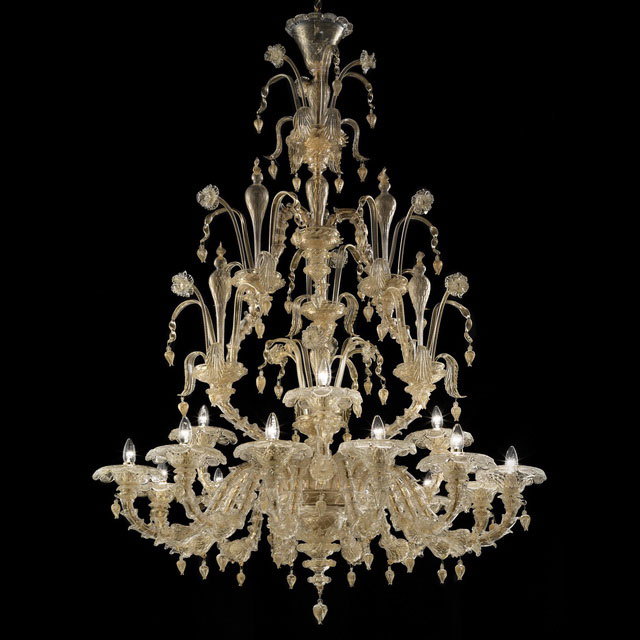 Magnifico two tier Murano chandelier