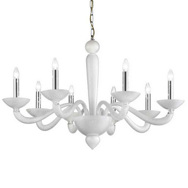 Semplice Murano glass chandelier