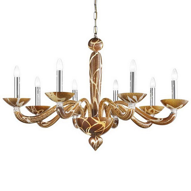 Semplice Murano glass chandelier