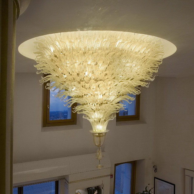 Fantastico special Murano glass ceiling light