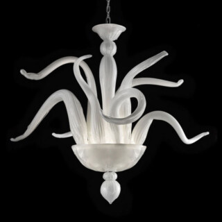 Simpatico Murano glass chandelier