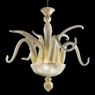 Simpatico Murano glass chandelier