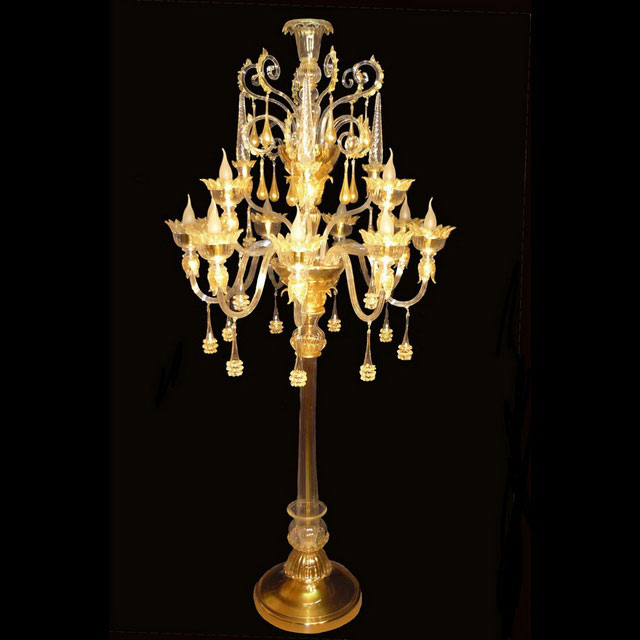 Fiamma Murano glass floor lamp