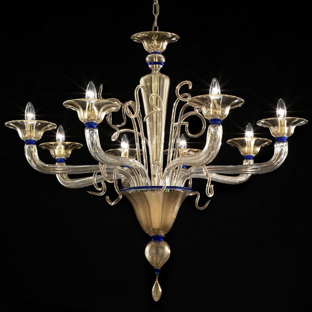 Cannaregio Murano glass chandelier