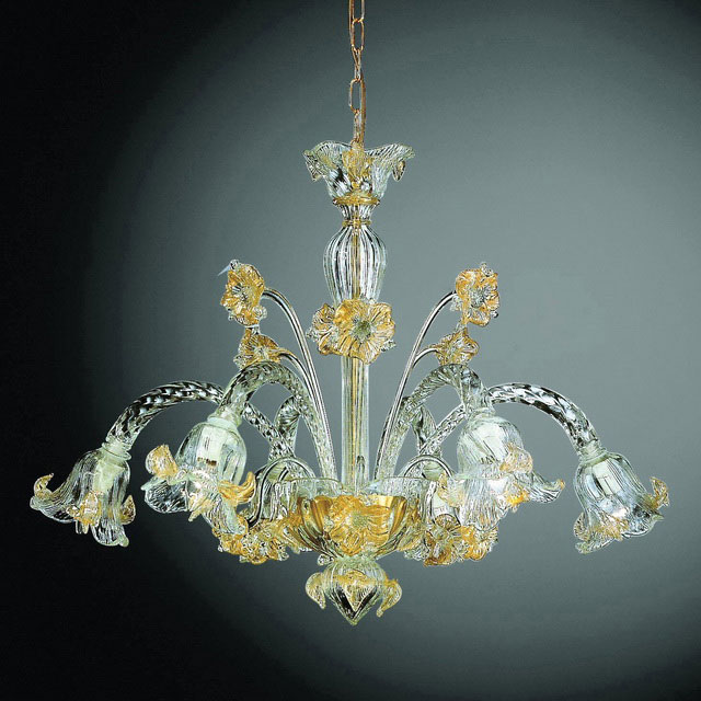 Flora Murano glass chandelier