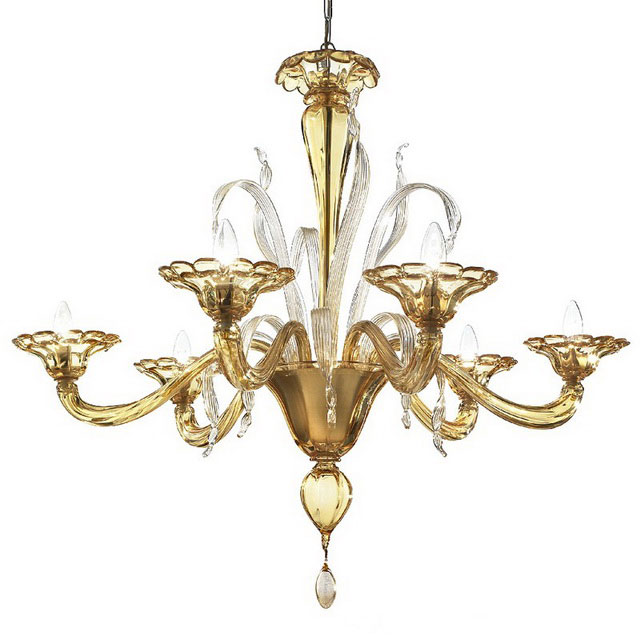 Colombina Murano glass chandelier
