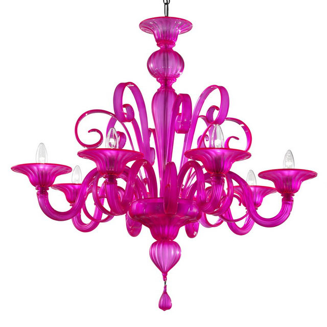 Goldoni Murano glass chandelier