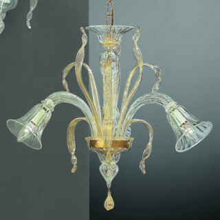 Rialto Murano glass chandelier