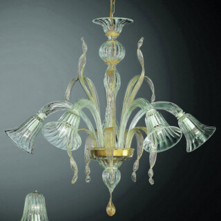 Rialto Murano glass chandelier