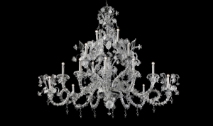 Murano glass chandelier